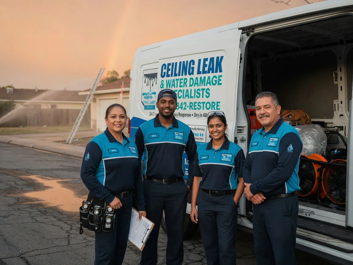 Ceiling Leak Cleanup company in Luverne, ND