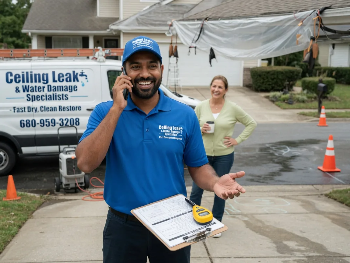 Ceiling Leak Cleanup Luverne, ND FAQs